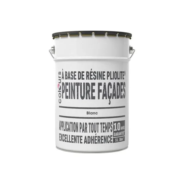Peinture extérieure façade Pliolite® Colours blanc 5L