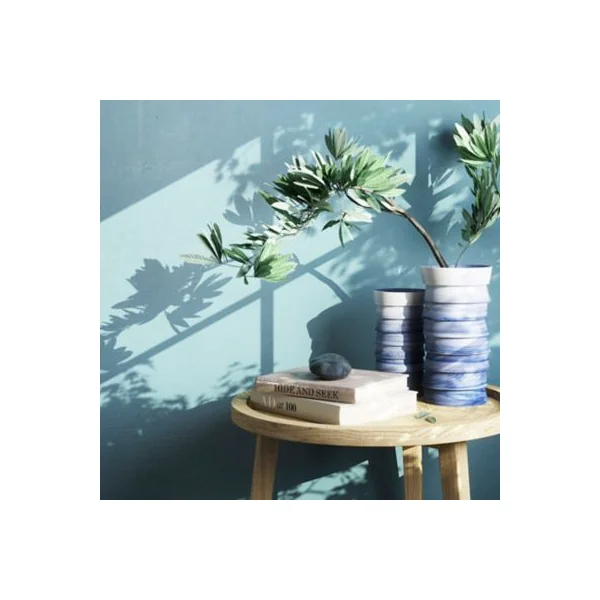 Peinture intérieure couleur murs, boiseries et radiateurs GoodHome mat fayence bleu 2.5L