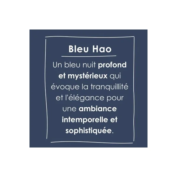 Peinture murs, boiseries et radiateurs bleu hao satin velouté Ripolin O'pur 0.5 L