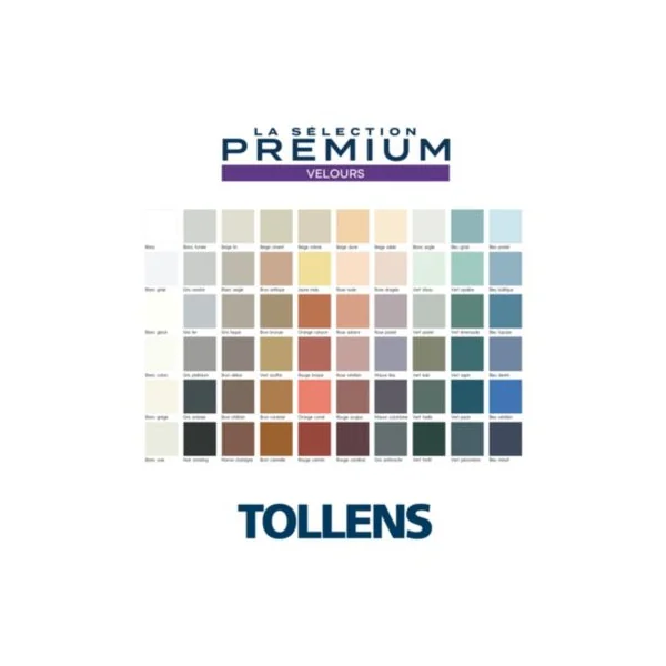 Peinture murs, boiseries et radiateurs marron brun bronze velours Tollens Premium 2.5 L