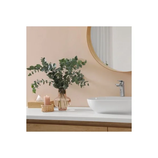 Peinture murs, boiseries et radiateurs rose dragée mat Tollens Premium 0.5 L