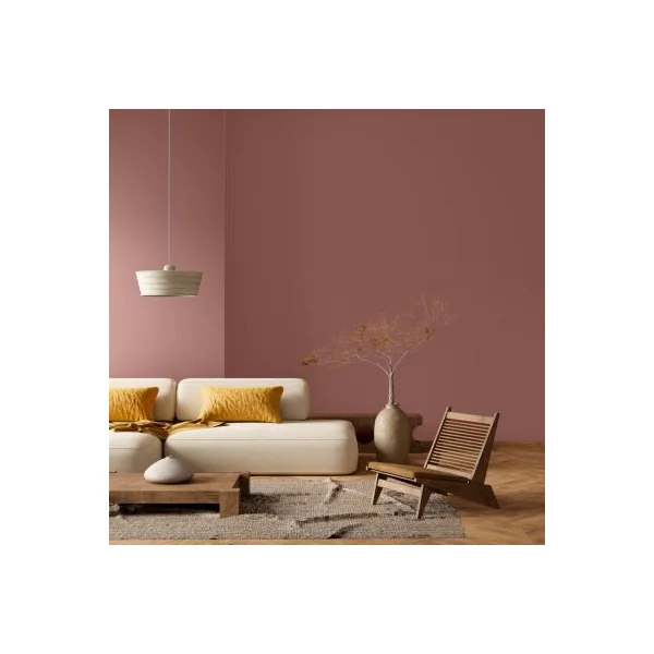 Peinture murs, boiseries et radiateurs rouge acajou velours Tollens Premium 2.5 L