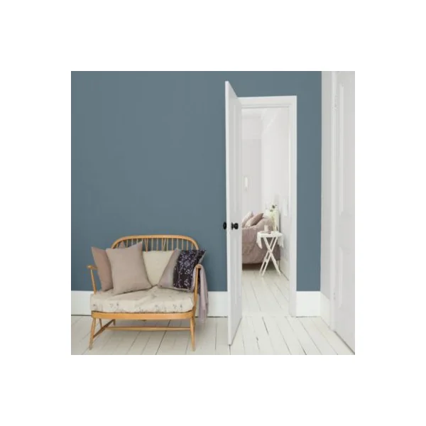 Peinture murs et boiseries Color Resist Dulux Valentine satin bleu gris 2,5L