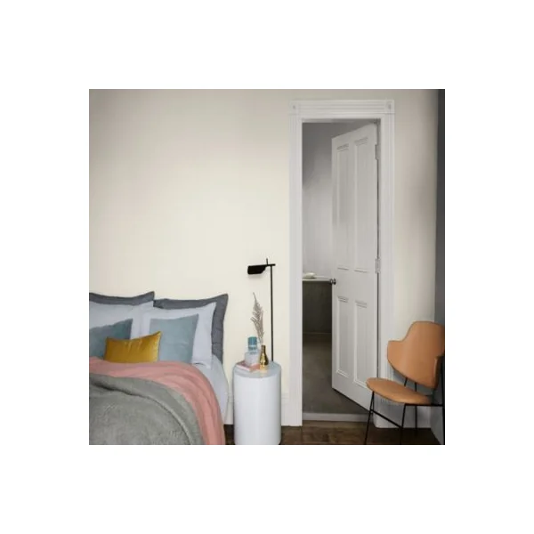 Peinture murs et boiseries Color Resist Dulux Valentine satin porcelaine 2,5L