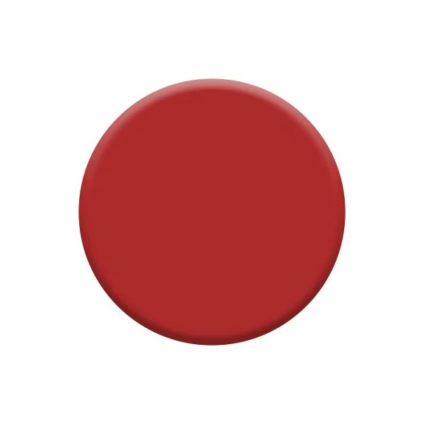 Peinture murs et boiseries cuisine et bain rouge industriel satin Dulux Valentine Crème de couleur 2 L