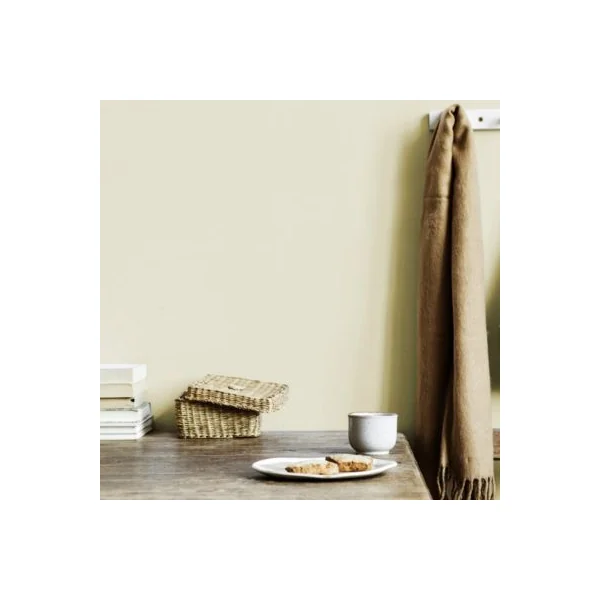 Peinture murs et plafonds cuisine et bains beige lin blanchi satin Tollens 2 L