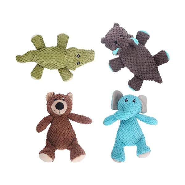 Peluche pour chien animal coloris multicolore Hamiform