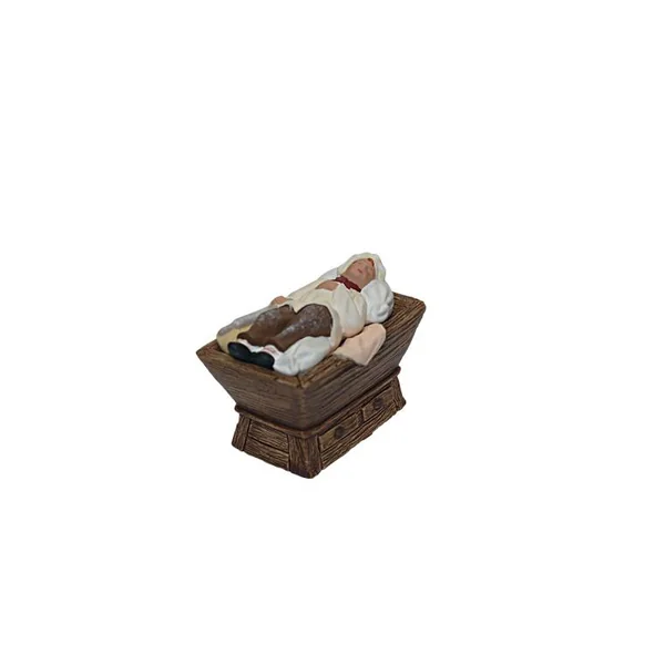 Personnage de crèche de Noël mitron Santons Escoffier - 6,2 x 3,9 x 4,7 cm