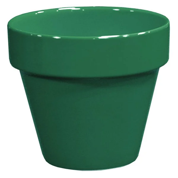 Pot horticole émaillé forest Decolines - Ø 25 x H 22 cm
