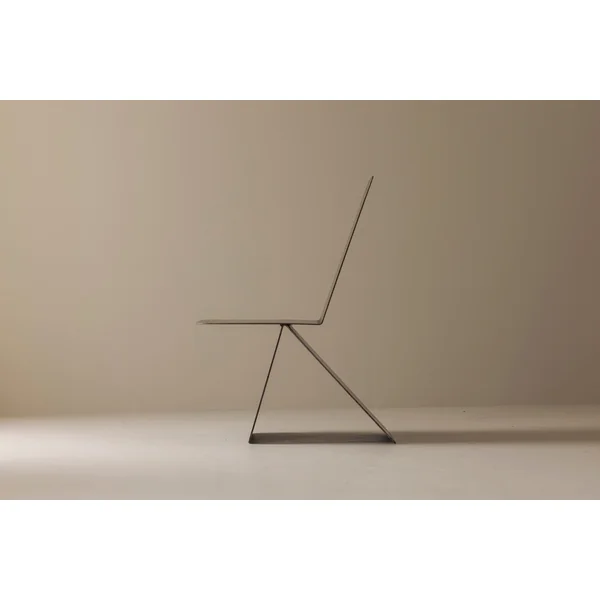 Prototype Modernist Architectural Side Chair, 1980s