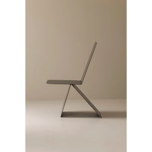 Prototype Modernist Architectural Side Chair, 1980s