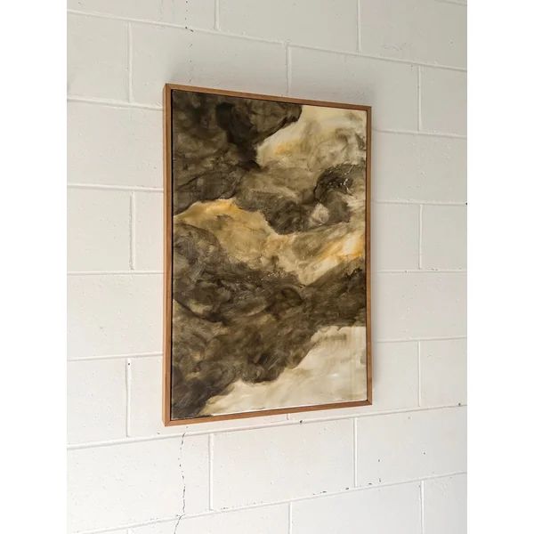 “Recess Of Dreams” (mixed media on canvas), original art piece