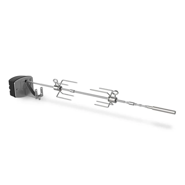 Rôtissoire en acier inoxydable pour barbecue Spirit Weber – 85 x 14 x 13,5 cm
