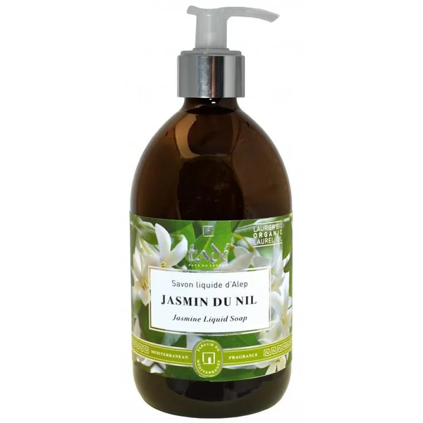 Savon liquide bio en flacon pompe Tadé Jasmin du Nil - 500 ml