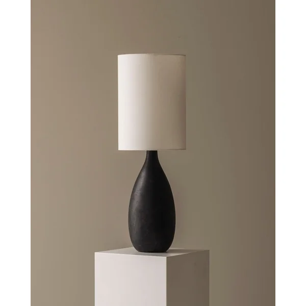 Sculptural Ceramic Table Lamp from Sweden, 1960s