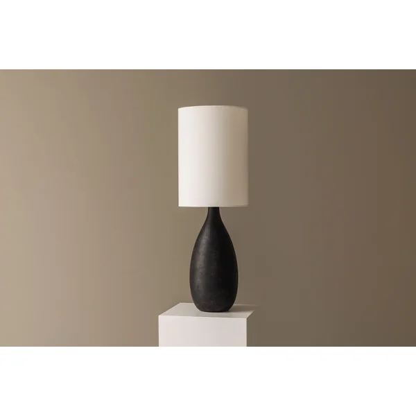 Sculptural Ceramic Table Lamp from Sweden, 1960s