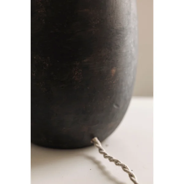 Sculptural Ceramic Table Lamp from Sweden, 1960s