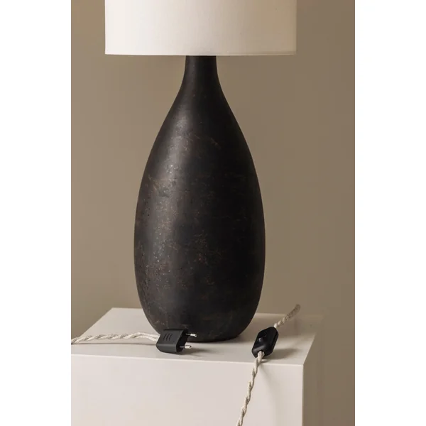 Sculptural Ceramic Table Lamp from Sweden, 1960s