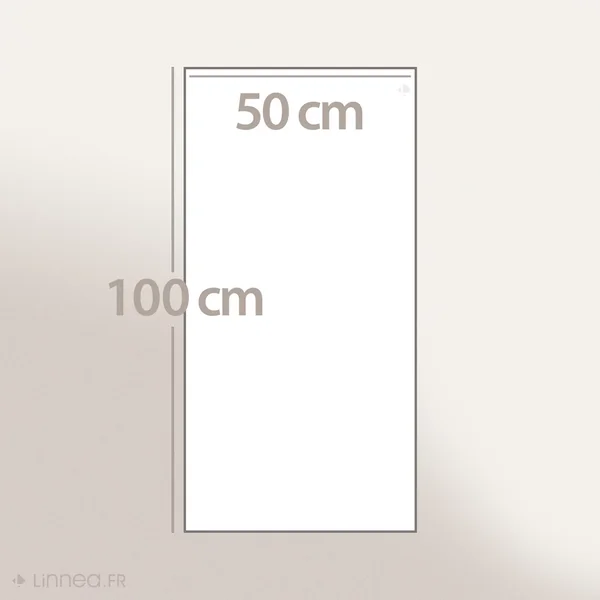 Serviette de toilette 50x100 cm 100% coton 550 g/m2 PURE FOOTBALL Bleu Marine