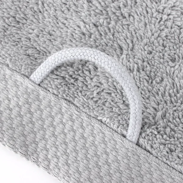 Serviette de toilette 50x100 cm PURE Argent 550 g/m2