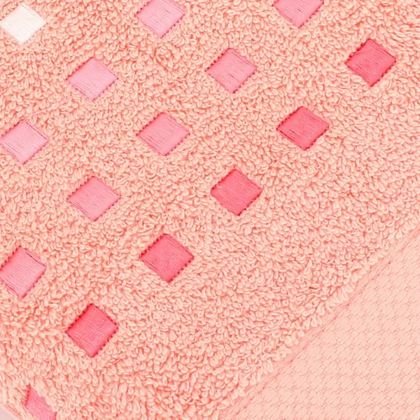 Serviette invité 33x50 cm 100% coton 550 g/m2 PURE PRIMAVERA rose Saumon