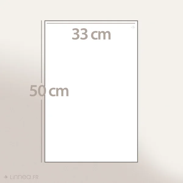 Serviette invité 33x50 cm 100% coton 550 g/m2 PURE PRIMAVERA rose Saumon