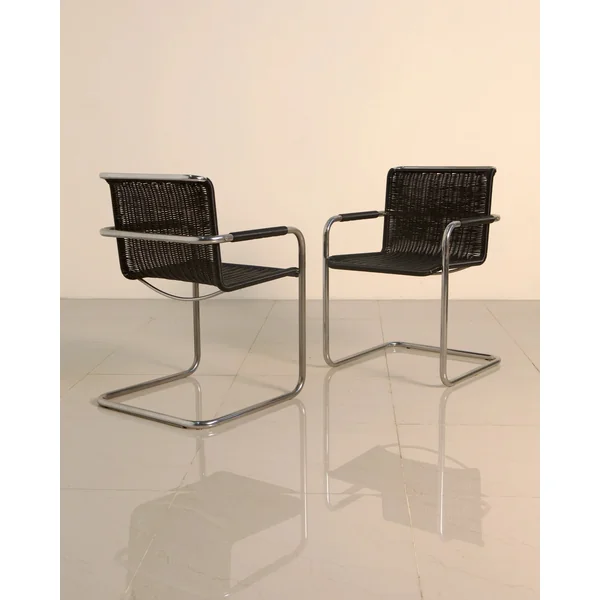 Set of 4 Chair "D41" by Jean Prouvé for Tecta 80's