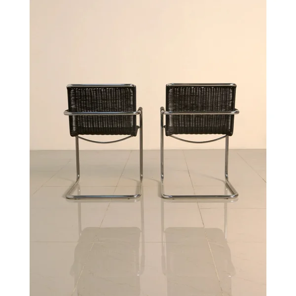 Set of 4 Chair "D41" by Jean Prouvé for Tecta 80's