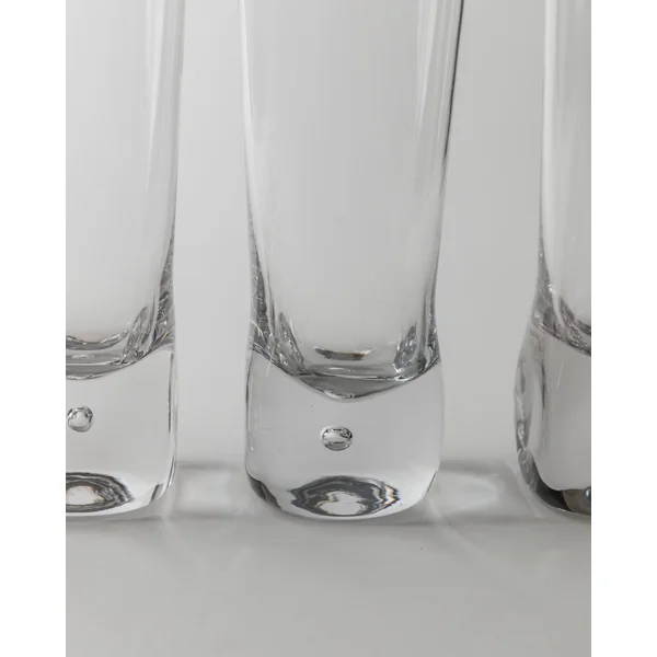 Set of 6 Vintage Murano Glasses, Italy 70s