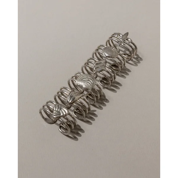 Set of 6 Vintage Napkin Rings