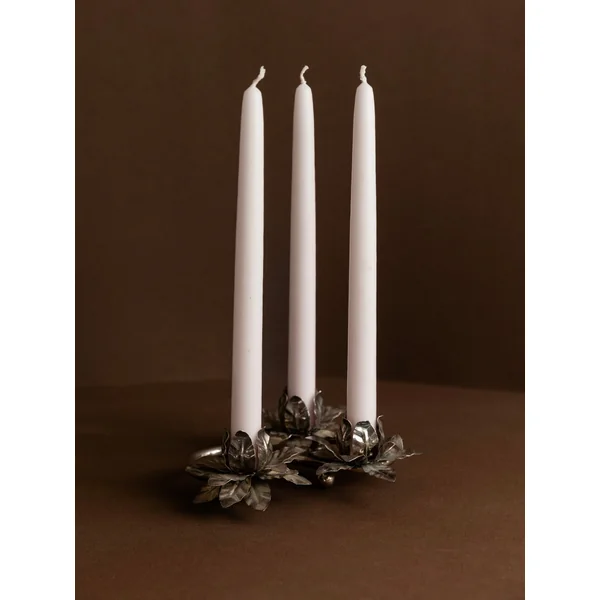 Silver Plated Vintage Candleholders