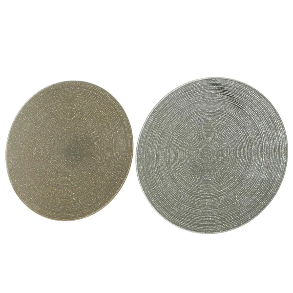 Sous-verre rond en verre miroir - Ø 20 cm