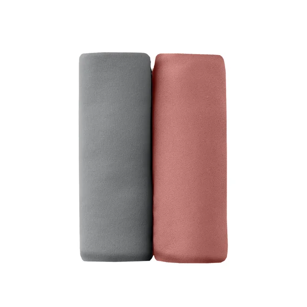 Soutien-gorge forme minimiseur sans armatures tout en dentelle - lot de 2 , gris + rose