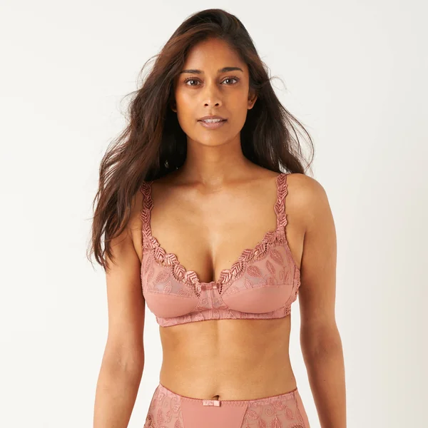 Soutien-gorge microfibre Rima - sans armatures, grenade