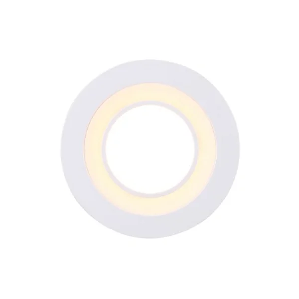 Spot encastrable LED intégrée Ø8cm 350lm IP20 blanc chaud Nordlux blanc