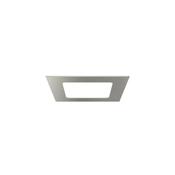 Spot encastrable Octave LED intégrée blanc neutre IP20 380lm 4,5W Ø12xH.2,1cm argent GoodHome