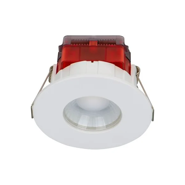 Spot à Led encastrable dimmable 550 lm Ø.9 cm Luceco vendu par 5 pièces