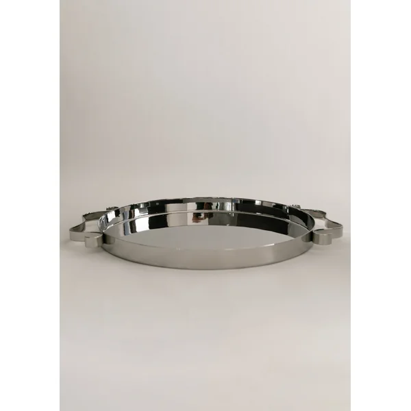 Squiggle Tray – Mirror-Polished Stainless Steel