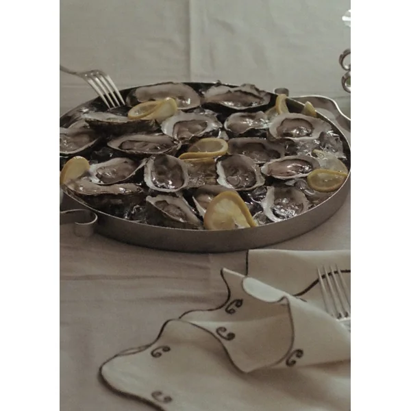 Squiggle Tray – Mirror-Polished Stainless Steel