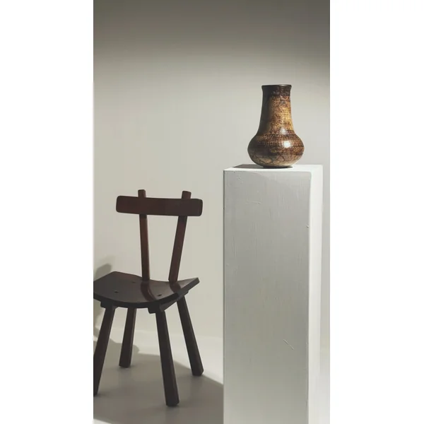 Stoneware Vase by Jacques Pouchain, France, 1960