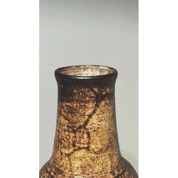 Stoneware Vase by Jacques Pouchain, France, 1960