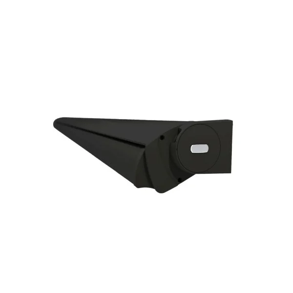 Store banne motorisé avec coffre intégral - armature noire 8556 - moteur à gauche - 6 x 3,5m TechSun