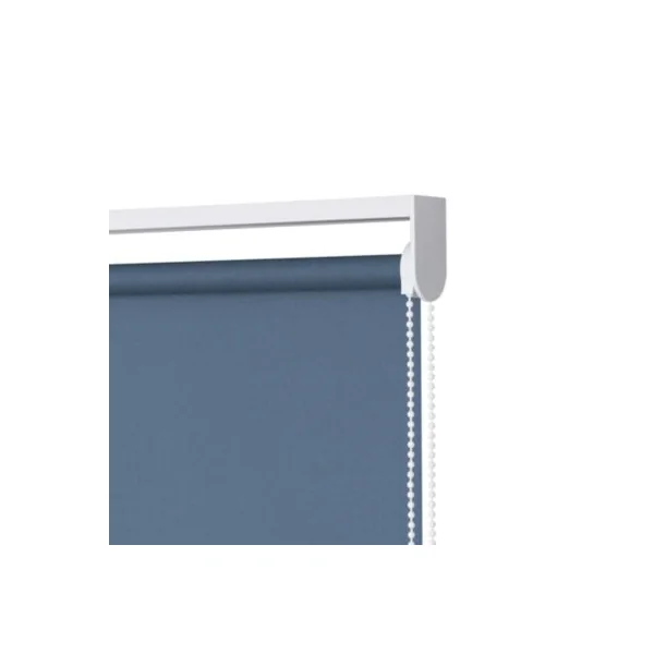 Store enrouleur tamisant sans perçage Halo 2 bleu l.120 x H.180cm Goodhome