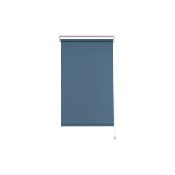 Store enrouleur tamisant sans perçage Halo 2 bleu l.60 x H.180cm Goodhome