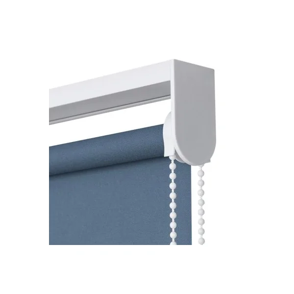 Store enrouleur tamisant sans perçage Halo 2 bleu l.90 x H.180cm Goodhome