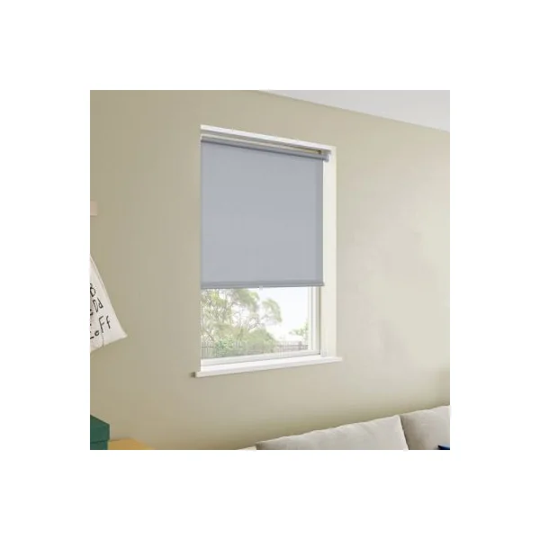 Store enrouleur tamisant sans perçage Halo 2 gris béton l.90 x H.240cm Goodhome