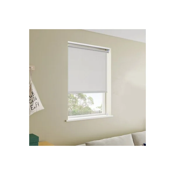 Store enrouleur tamisant sans perçage Halo 2 gris perle l.160 x H.240cm Goodhome