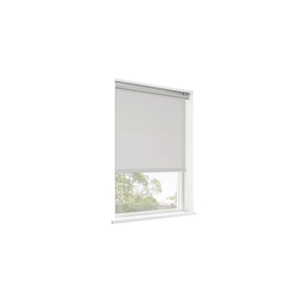Store enrouleur tamisant sans perçage Halo 2 gris perle l.40 x H.140cm Goodhome