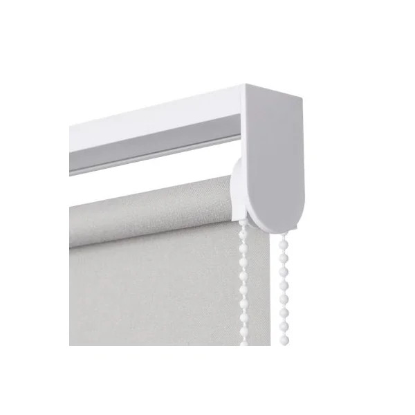 Store enrouleur tamisant sans perçage Halo 2 gris perle l.90 x H.240cm Goodhome