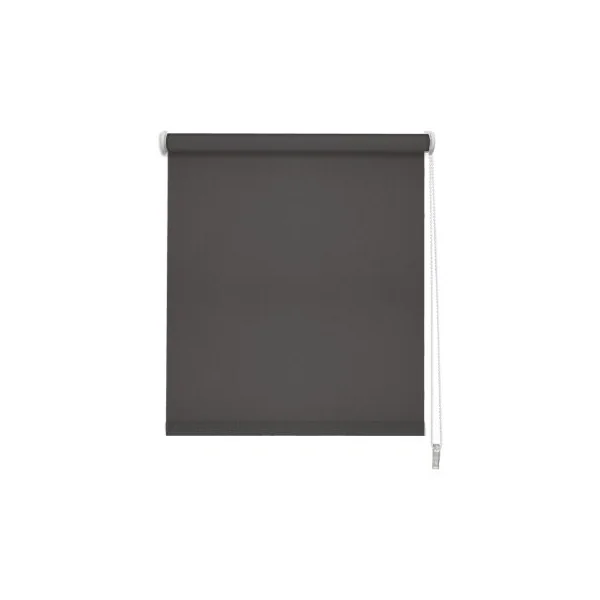 Store enrouleur tamisant uni gris anthracite l.150 x H.190cm Madeco
